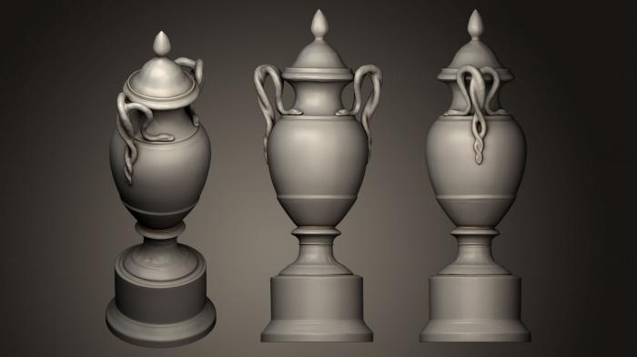 Vases (VZ_0230) 3D model for CNC machine
